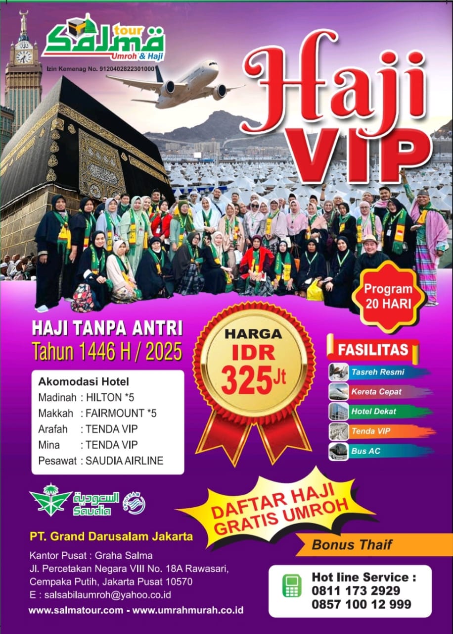 Paket-Haji-VIP-2025-tanpa-antri-Salma-Tour