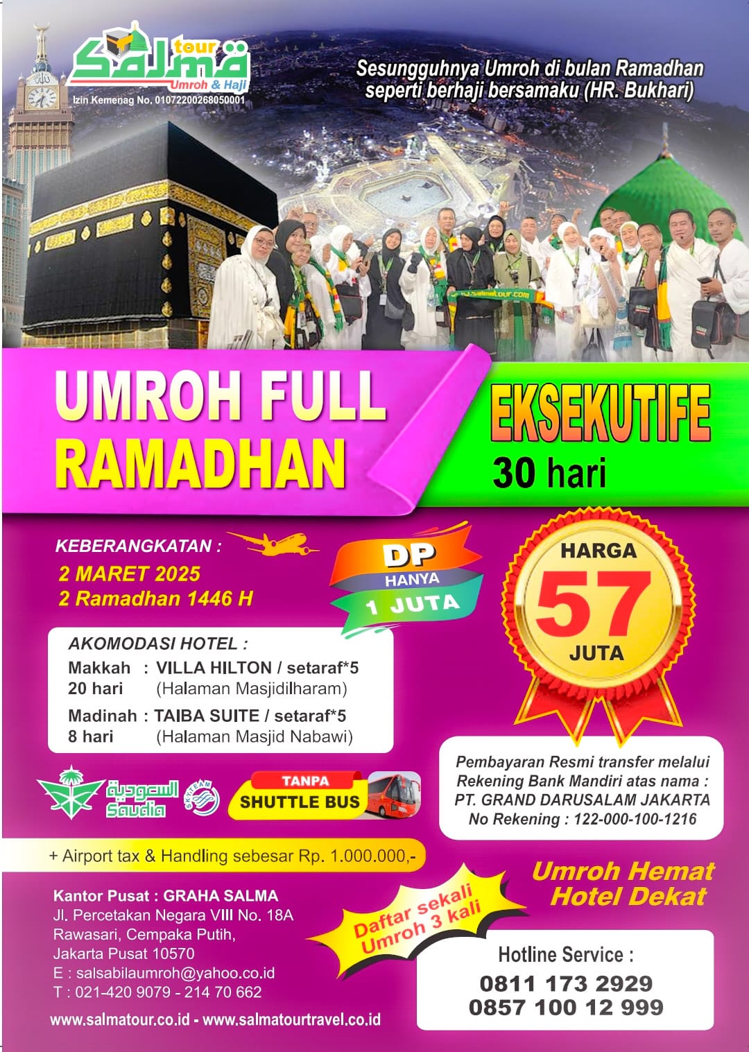 umroh full ramdhan 30 hari salma tour
