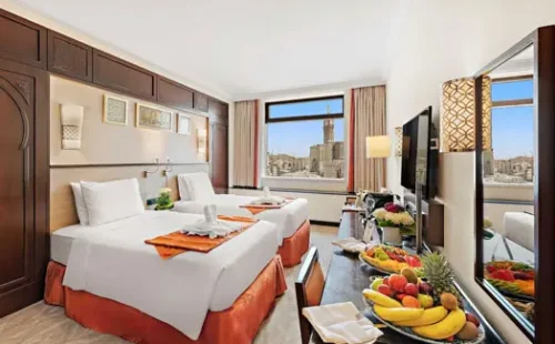 Pemandangan Kamar dan Jarak Hotel Anjum Makkah